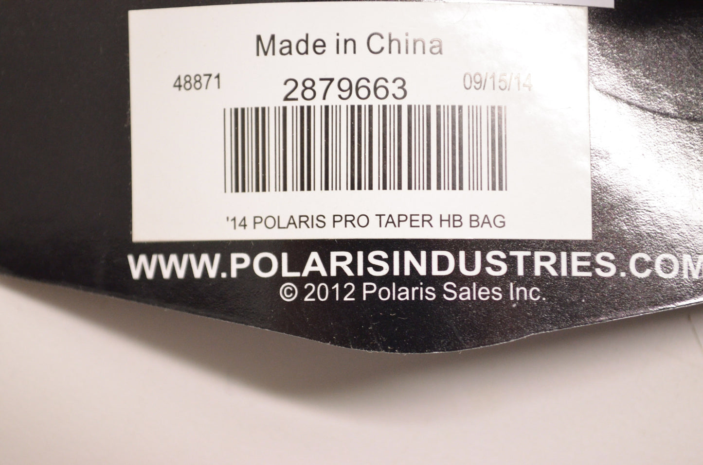 New OEM Polaris Pro Taper Riser Bag NOS