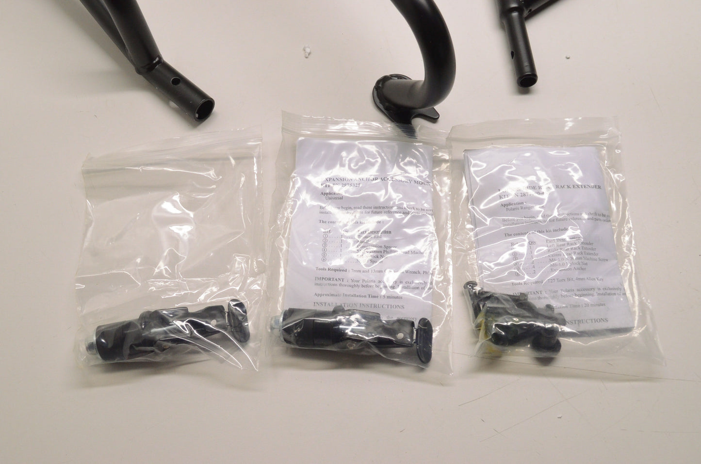 New OEM Polaris Lock & Ride Rear Rack Extender Kit NOS