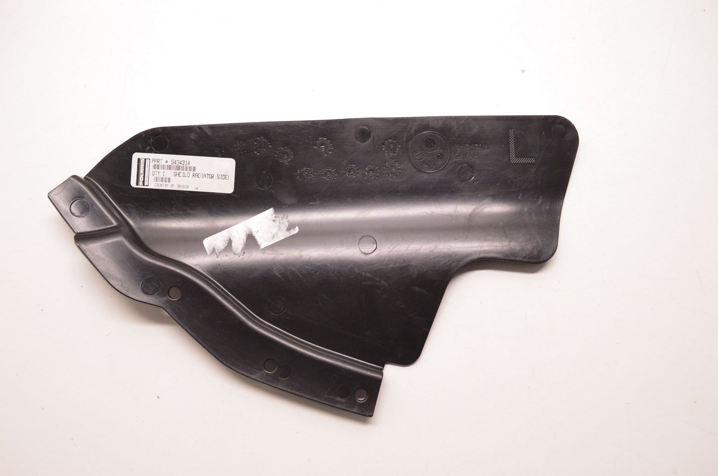 OEM Polaris 5434314 Left Side Radiator Shield NOS