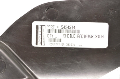 OEM Polaris 5434314 Left Side Radiator Shield NOS