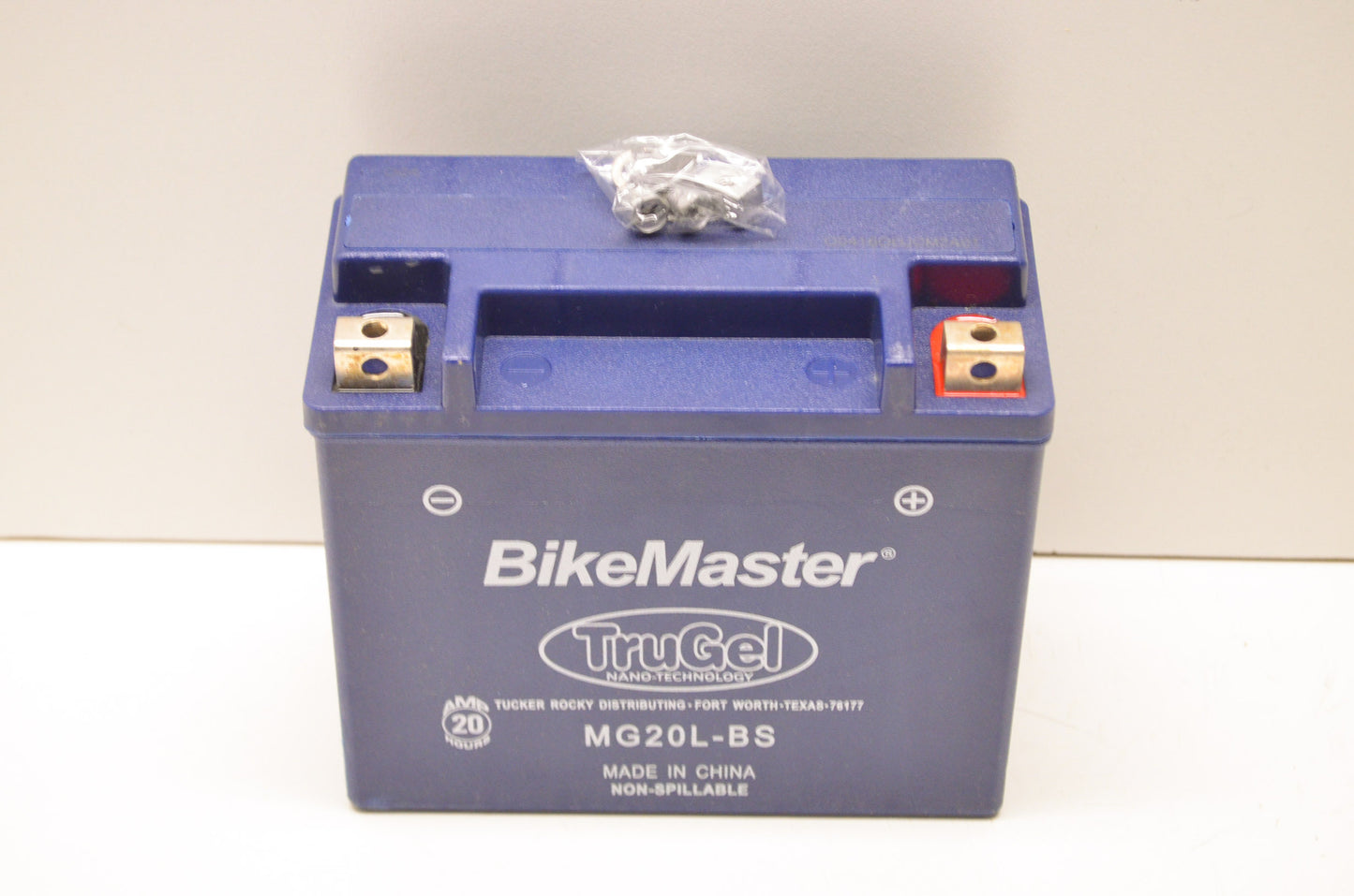 New Bike Master Trugel Battery BM MG20L-BS NOS