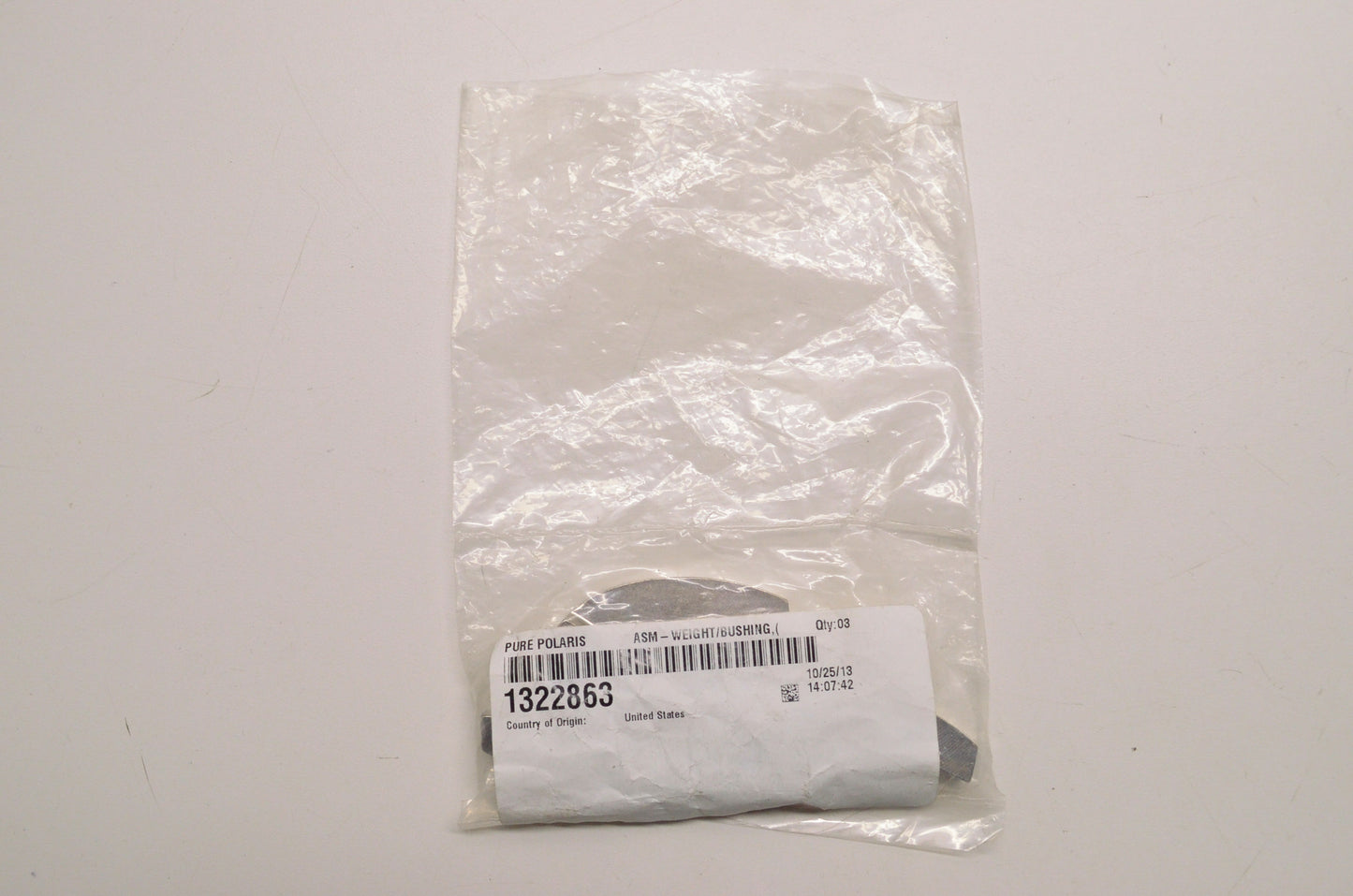 OEM Polaris 1322863 Bushing Weight Assembly (11-60) Qty 3 NOS