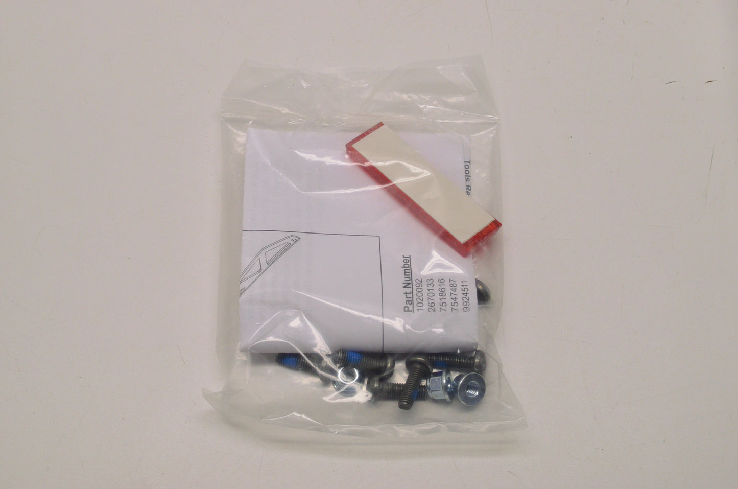 OEM Polaris 2879726-133 White Rear Bumper Kit NOS