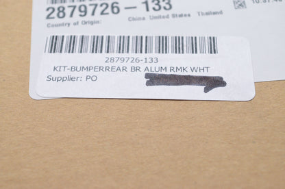 OEM Polaris 2879726-133 White Rear Bumper Kit NOS