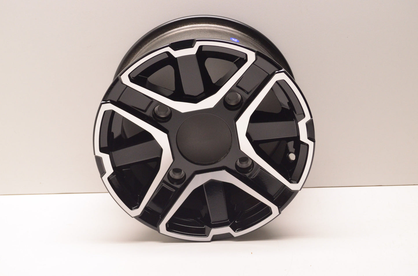 New OEM Polaris Black Front Rim 12x6, 26mm NOS