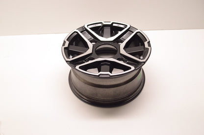 New OEM Polaris Black Front Rim 12x6, 26mm NOS