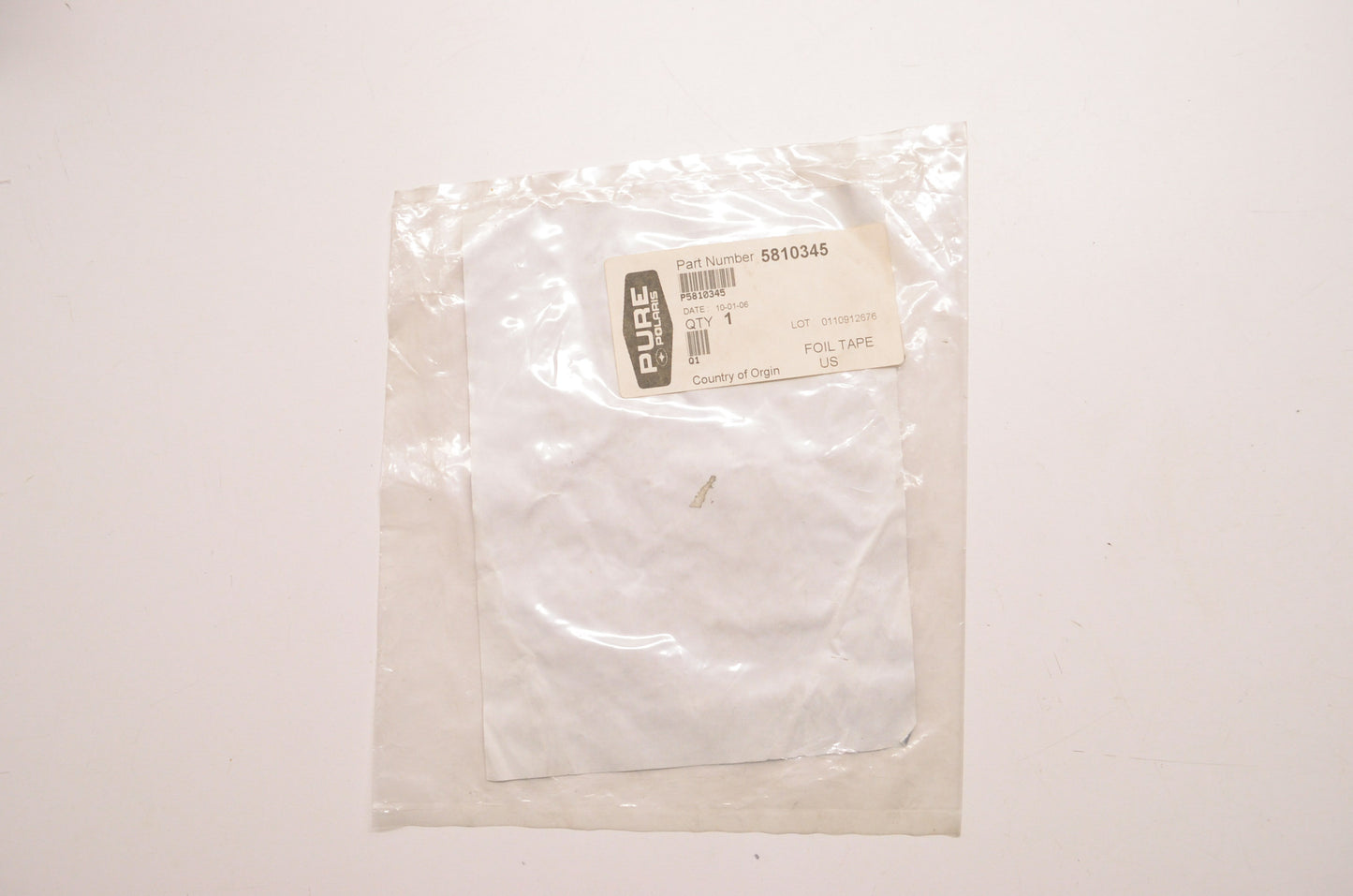 OEM Polaris 5810345 Tape Foil