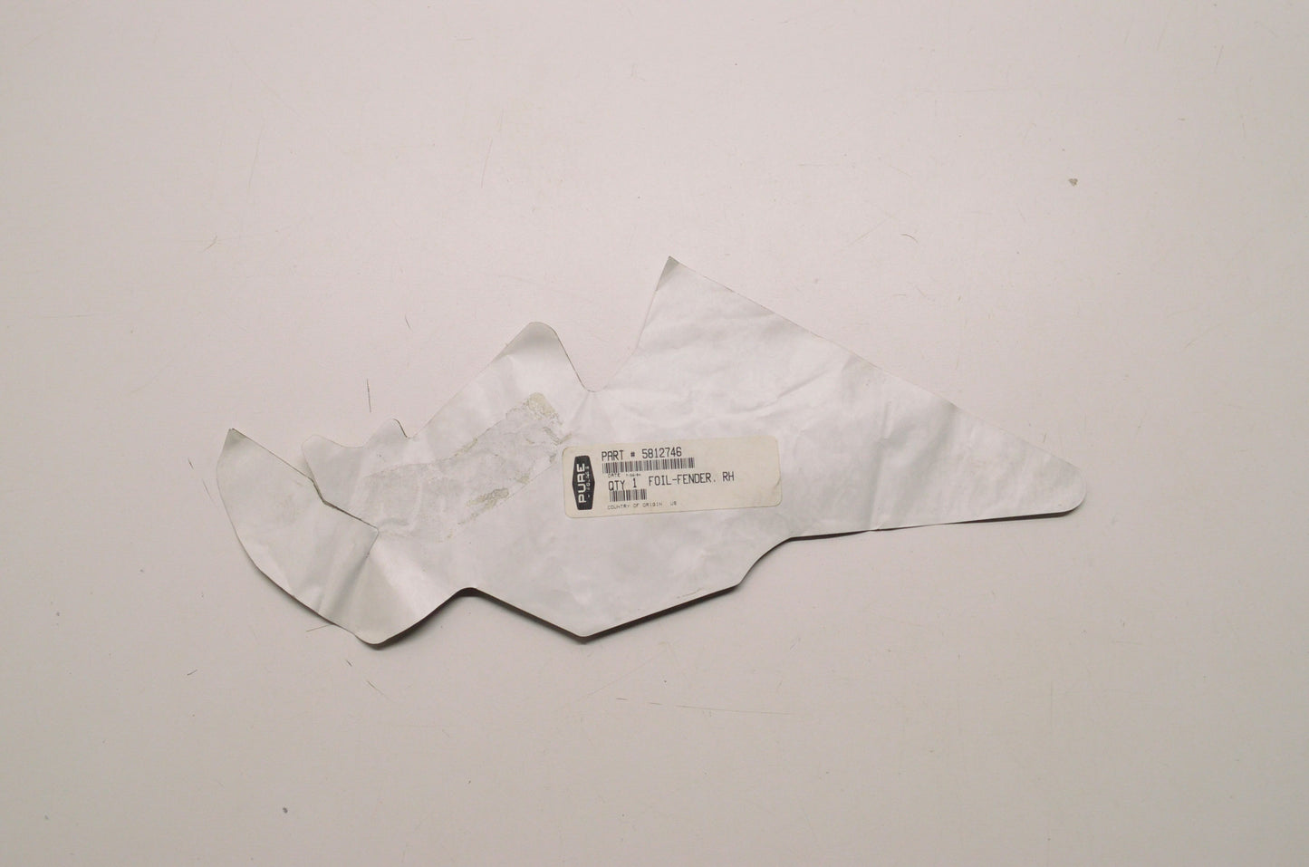 OEM Polaris 5812746 Right Hand Fender Foil