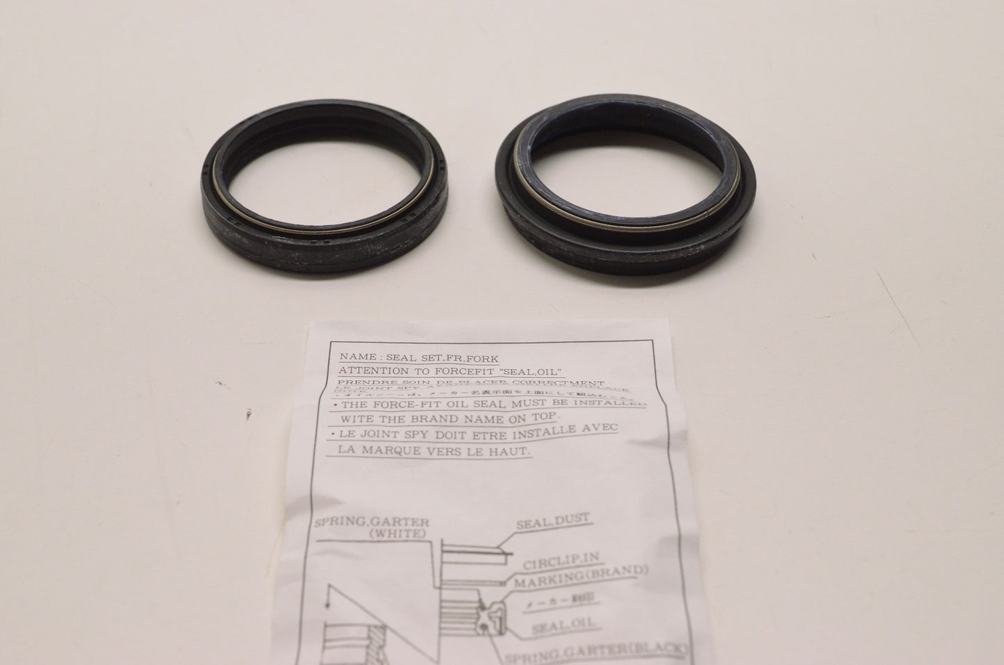 Front Fork Seal Set NOS