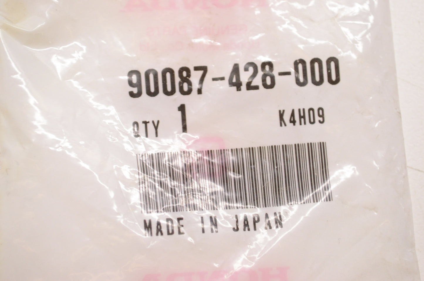 OEM Honda 90087-428-000 Cap (30MM) NOS