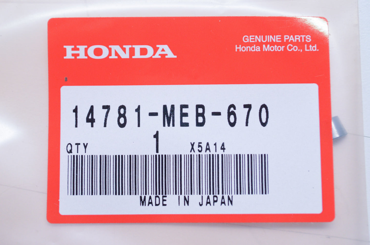 OEM Honda 14781-MEB-670 Valve Cotter NOS