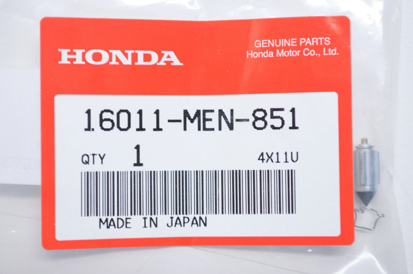 OEM Honda 16011-MEN-851 Float Valve Set NOS