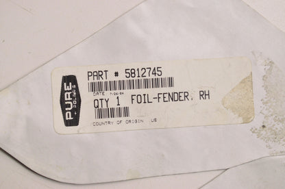 OEM Polaris 5812745 Right Hand Fender Foil