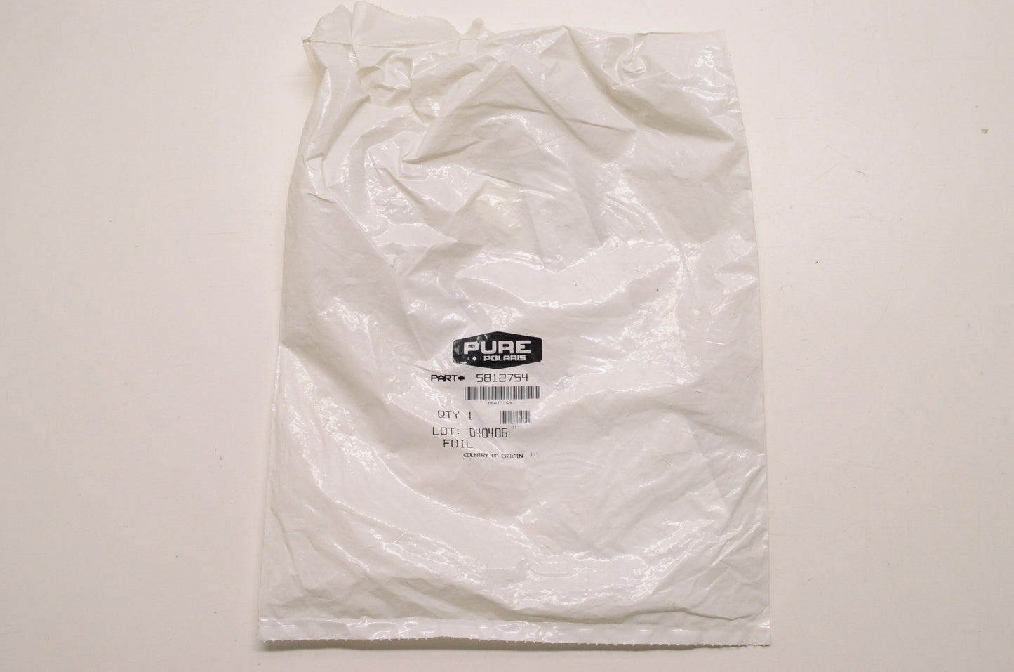 OEM Polaris 5812754 Louver Hood Foil NOS