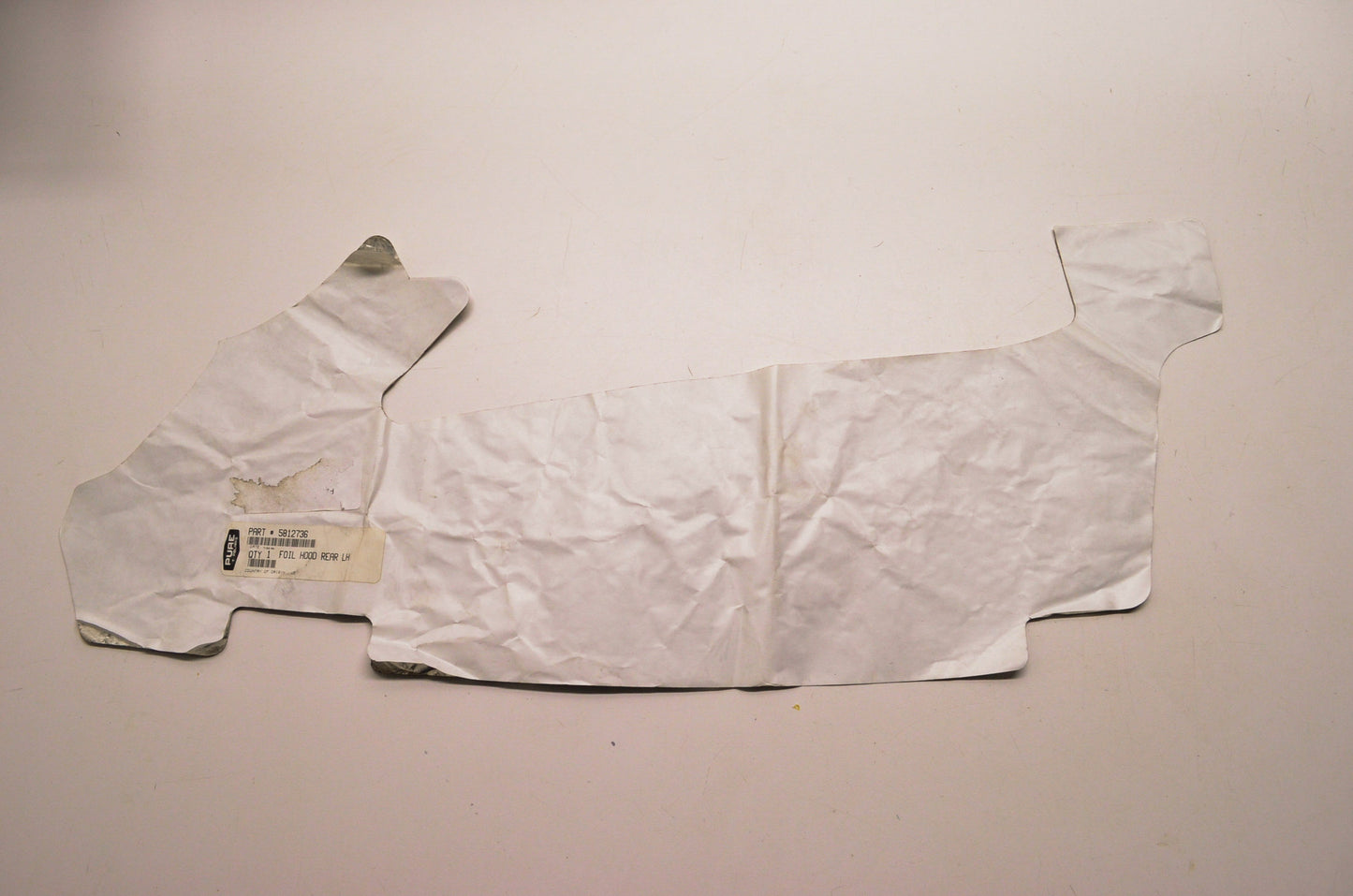 OEM Polaris 5812736 Left Rear Hood Foil NOS