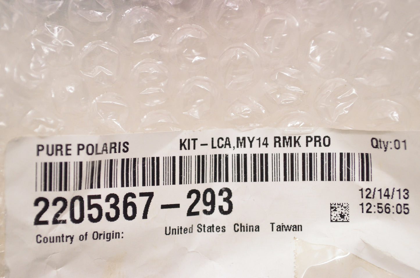 New OEM Polaris Left Red Lower Control Arm NOS