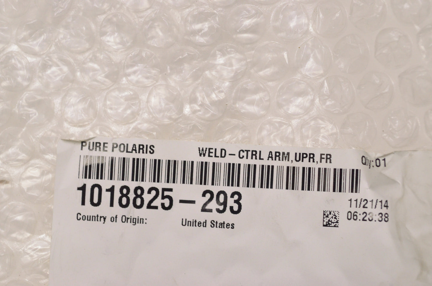 New OEM Polaris Right Hand Indy Red Upper Front Control Arm NOS