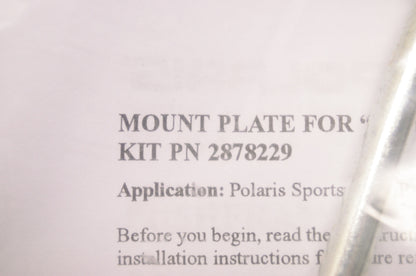OEM Polaris 2878229 G3 Plow Mount NOS