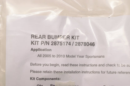 OEM Polaris 2878046 Rear Bumper Kit NOS