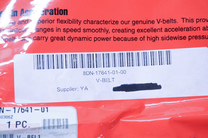 OEM Yamaha 8DN-17641-01-00 V-Belt NOS