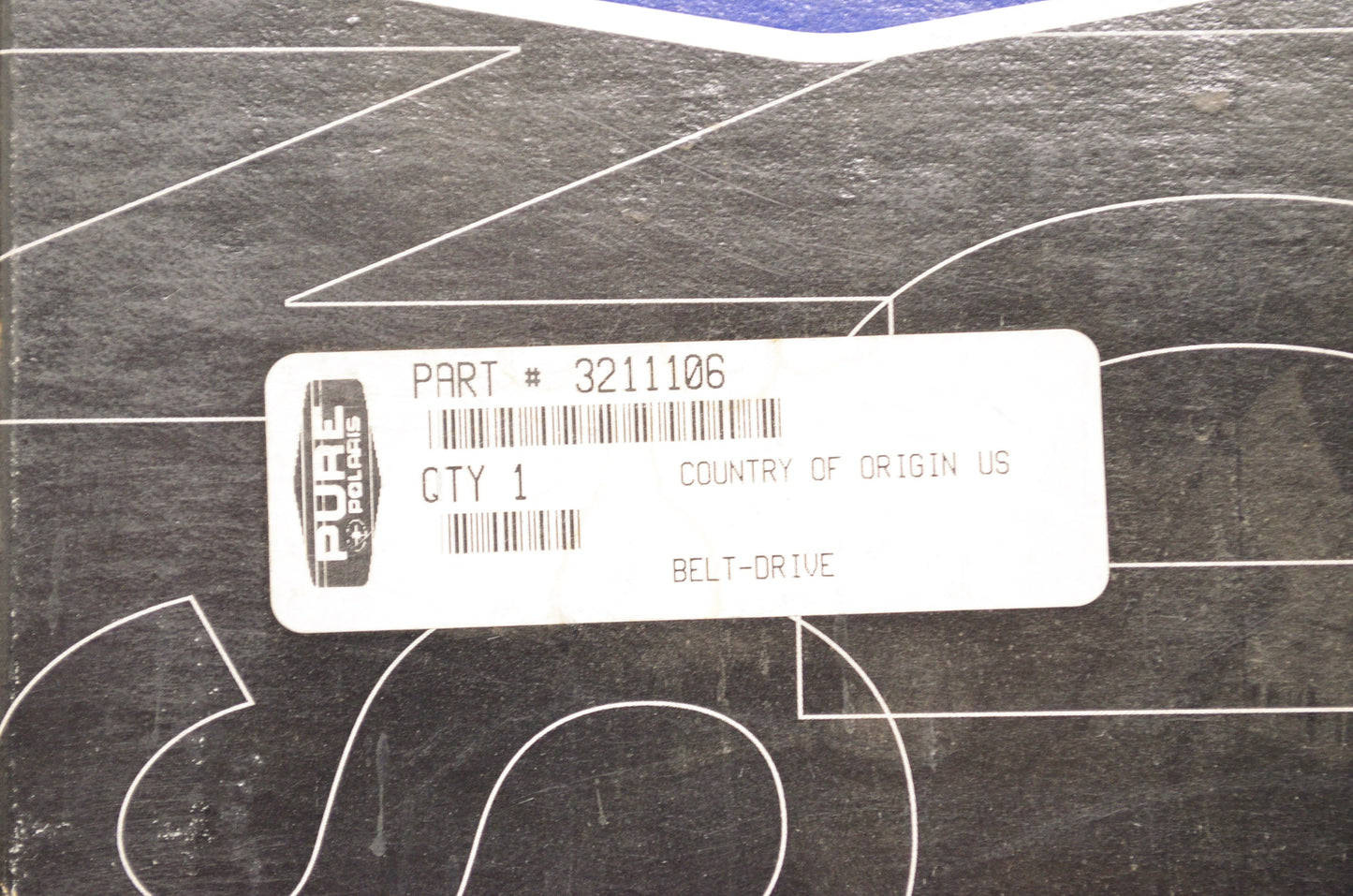 OEM Polaris 3211106 Drive Belt NOS