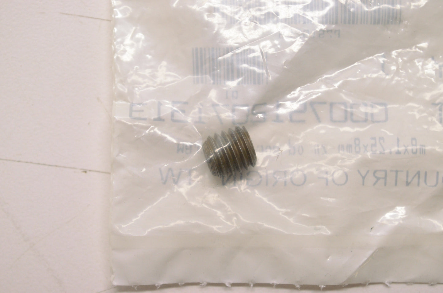 OEM Polaris 7519755 Screw M8X1.25X8 8.8 NOS