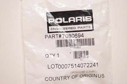 OEM Polaris 7080694 Spring Hose Clamp NOS