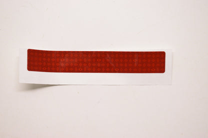 OEM Polaris 7181585 Bumper Reflector Red Decal NOS