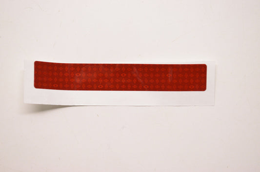 OEM Polaris 7181585 Bumper Reflector Red Decal NOS