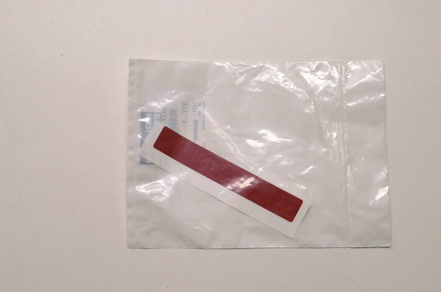 OEM Polaris 7181585 Bumper Reflector Red Decal NOS