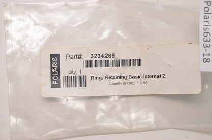 New OEM Polaris Retaining Ring NOS