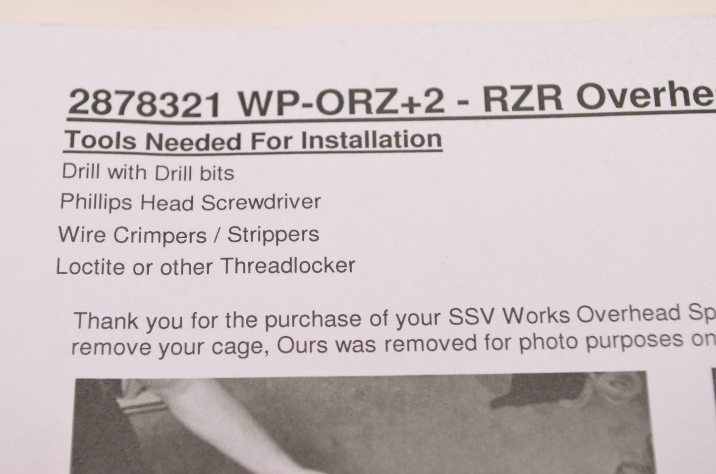 Overhead Two Speaker Add-On NOS