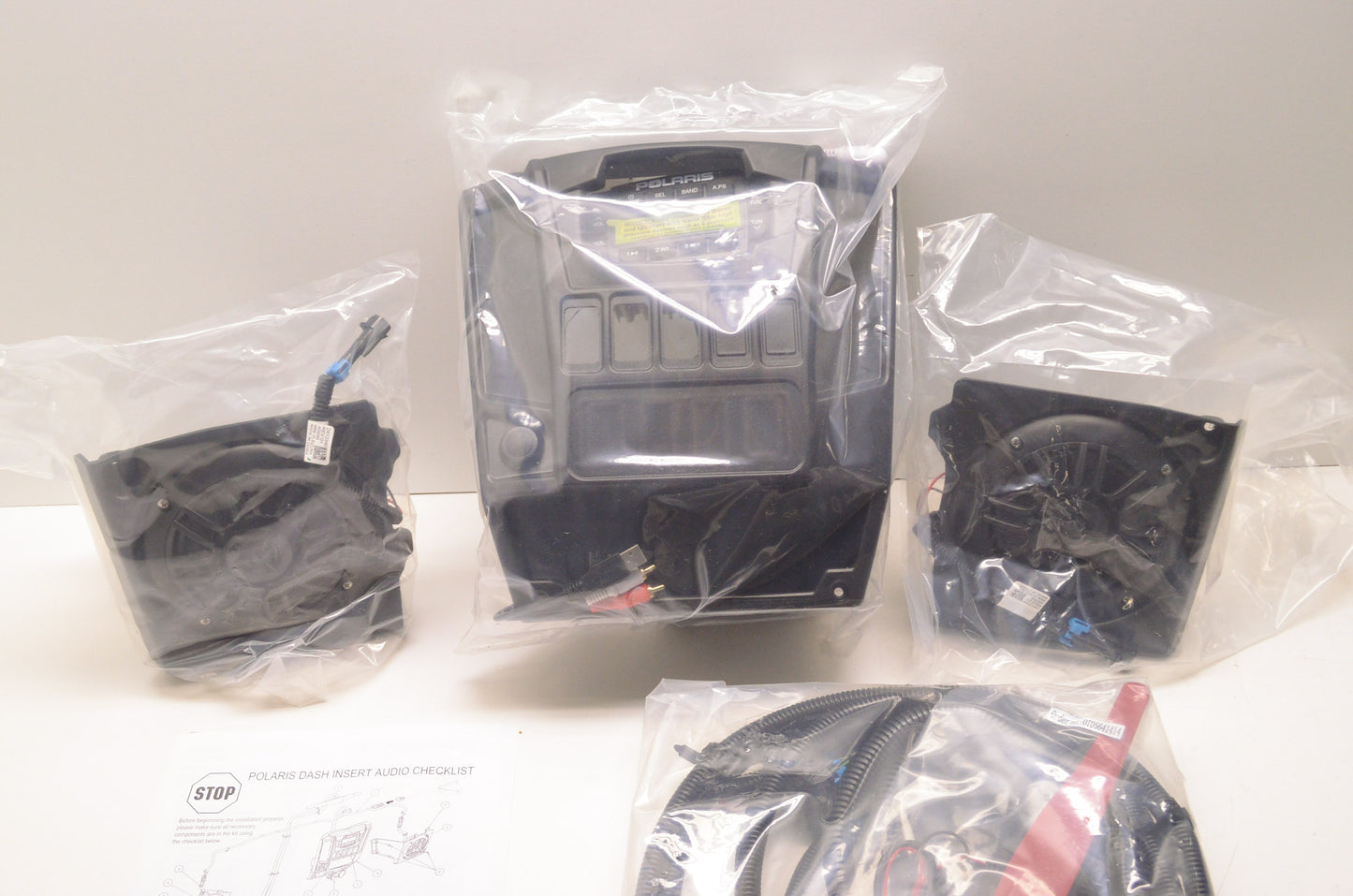 New OEM Polaris Dash Mounted Audio Kit NOS