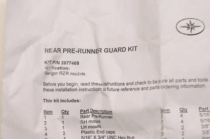 Rear Pre-Runner Brushguard NOS