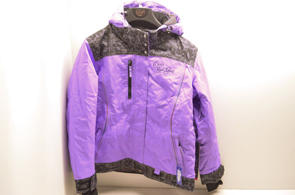 OEM Yamaha SMW-15JLC-PR-XL Purple XL Divas Snow Jacket NOS