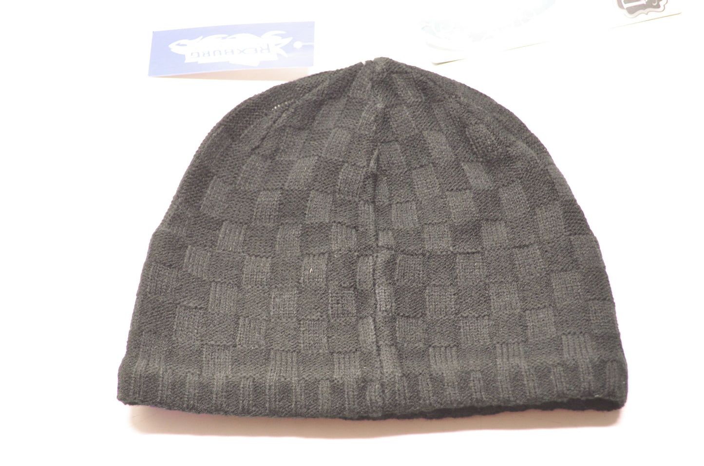 OEM Yamaha SMW-15HWB-EN-BK Black Weave Beanie NOS