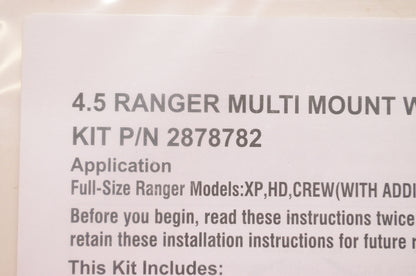 New OEM Polaris Ranger HD4500LB Winch NOS