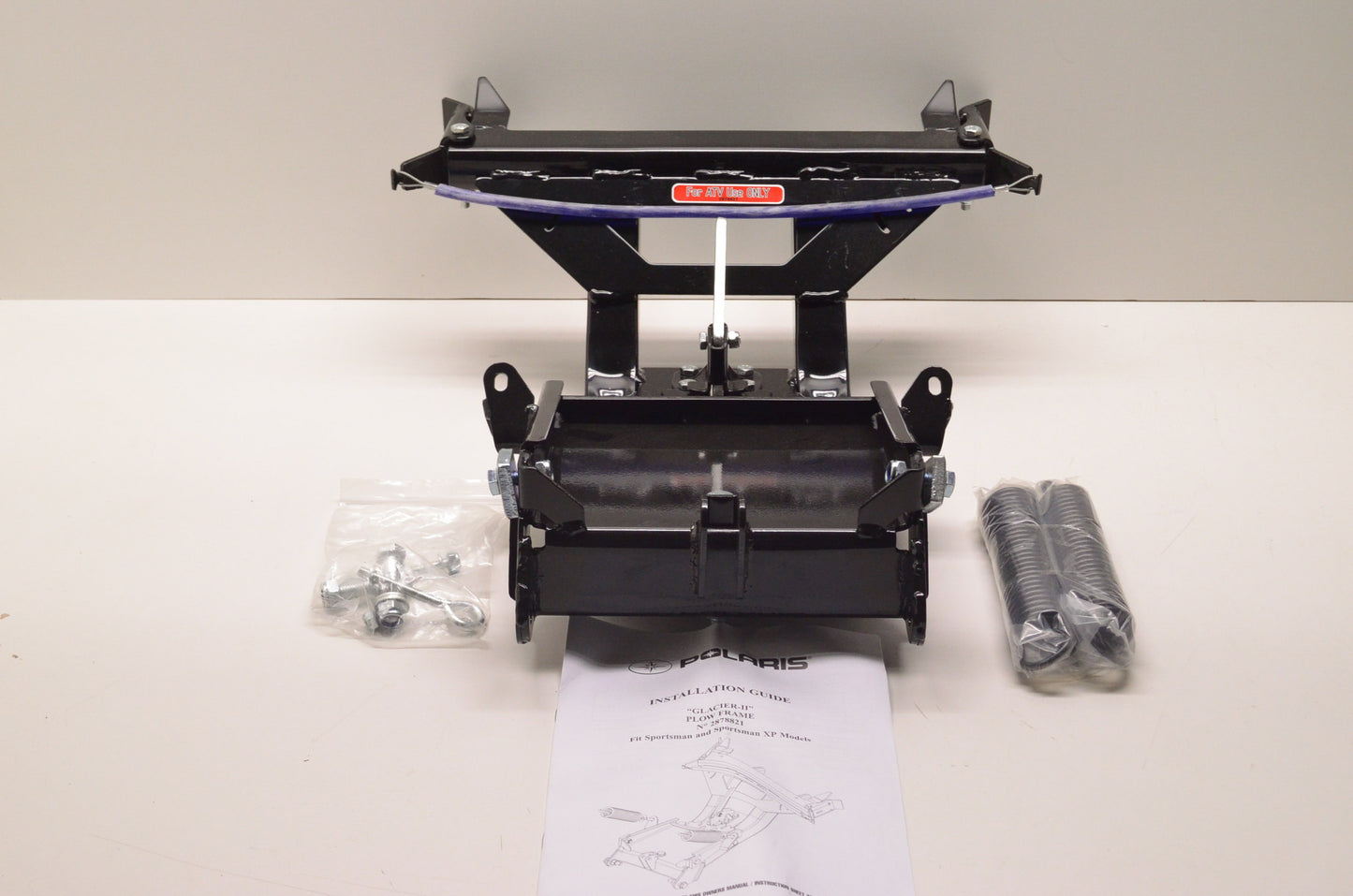 Glacier II Snow Plow Push Frame NOS