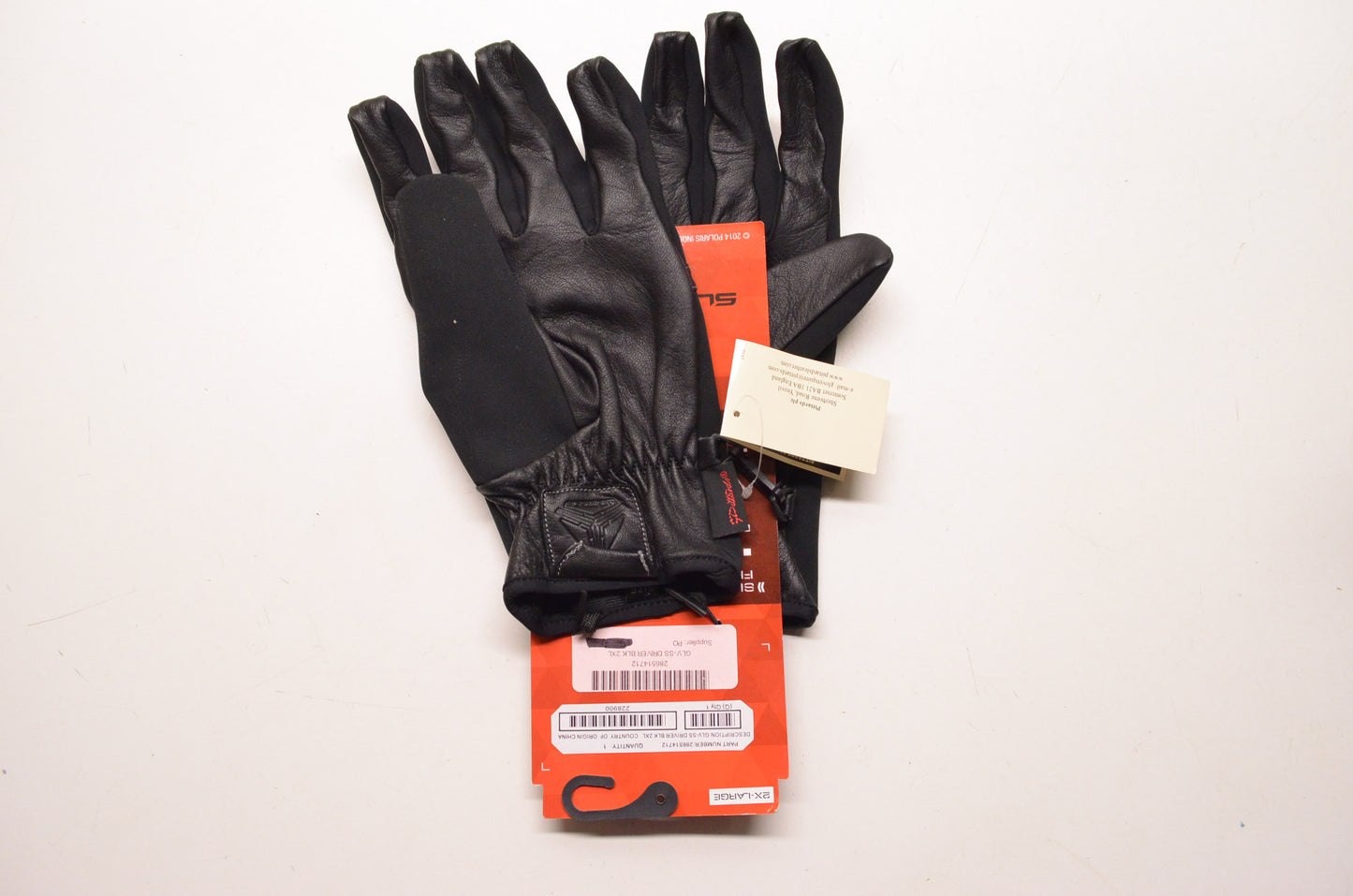Polaris 286514712 Black Driver Gloves 2XL NOS