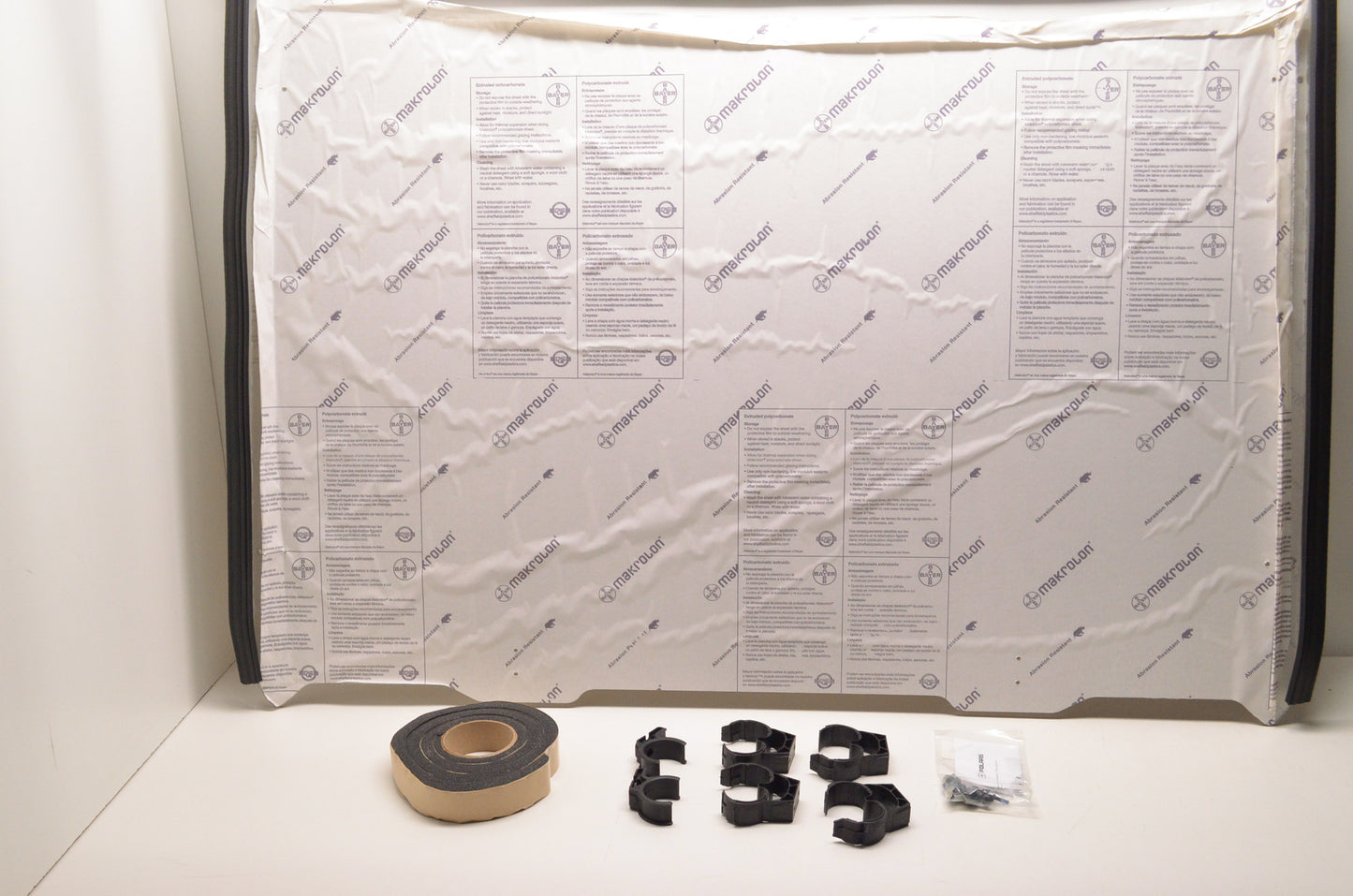 New OEM Polaris Mid Size Ranger Lock & Ride Poly Windshield NOS