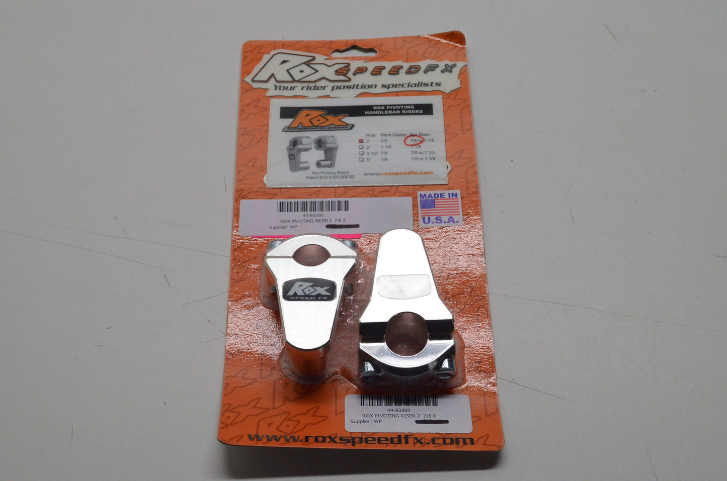 2' Pivoting Riser 7/8 Diameter NOS