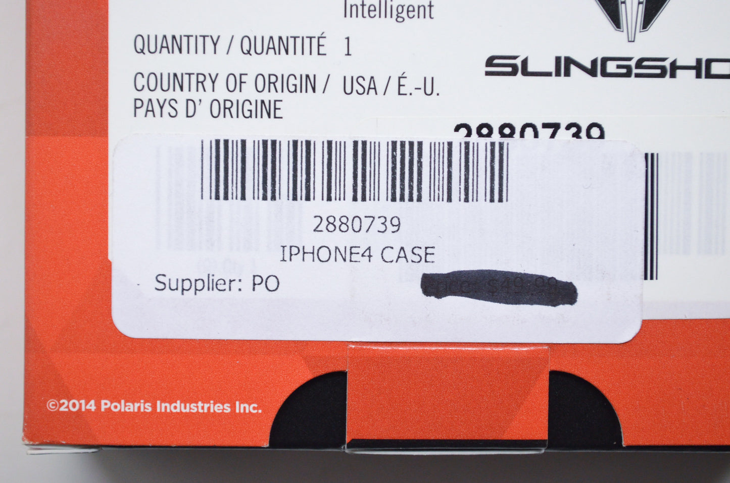 OEM Polaris 2880739 iPhone 4 Case NOS