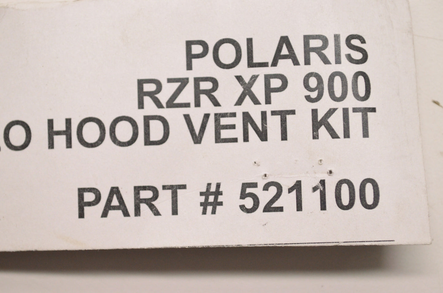 Max Flo Hood Vent Kit NOS
