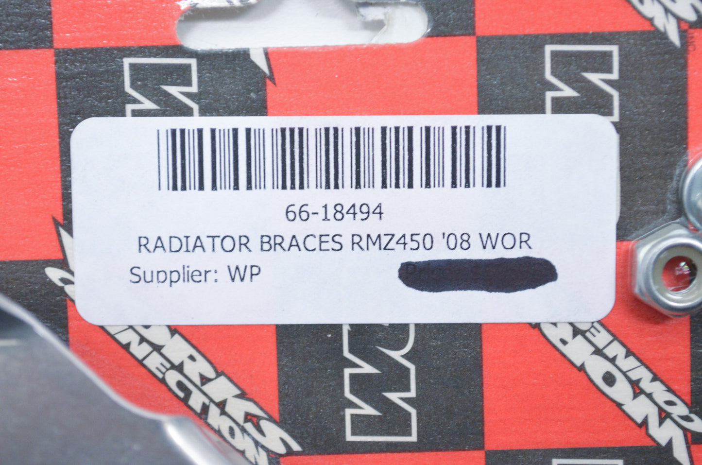 Radiator Braces Kit NOS