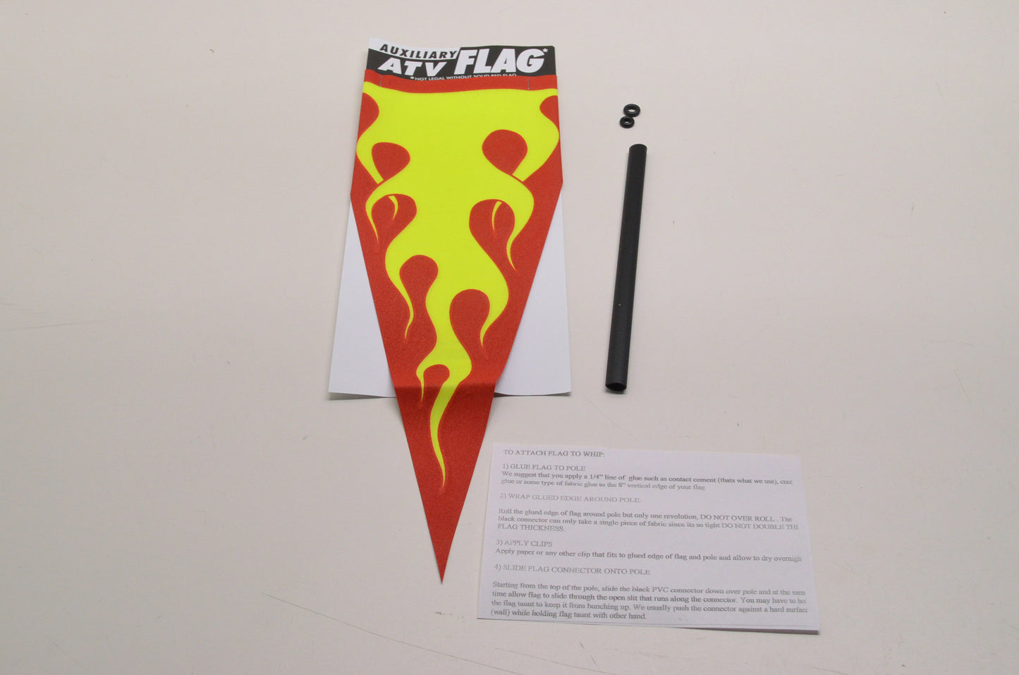 Glow in the Dark ATV Flag NOS