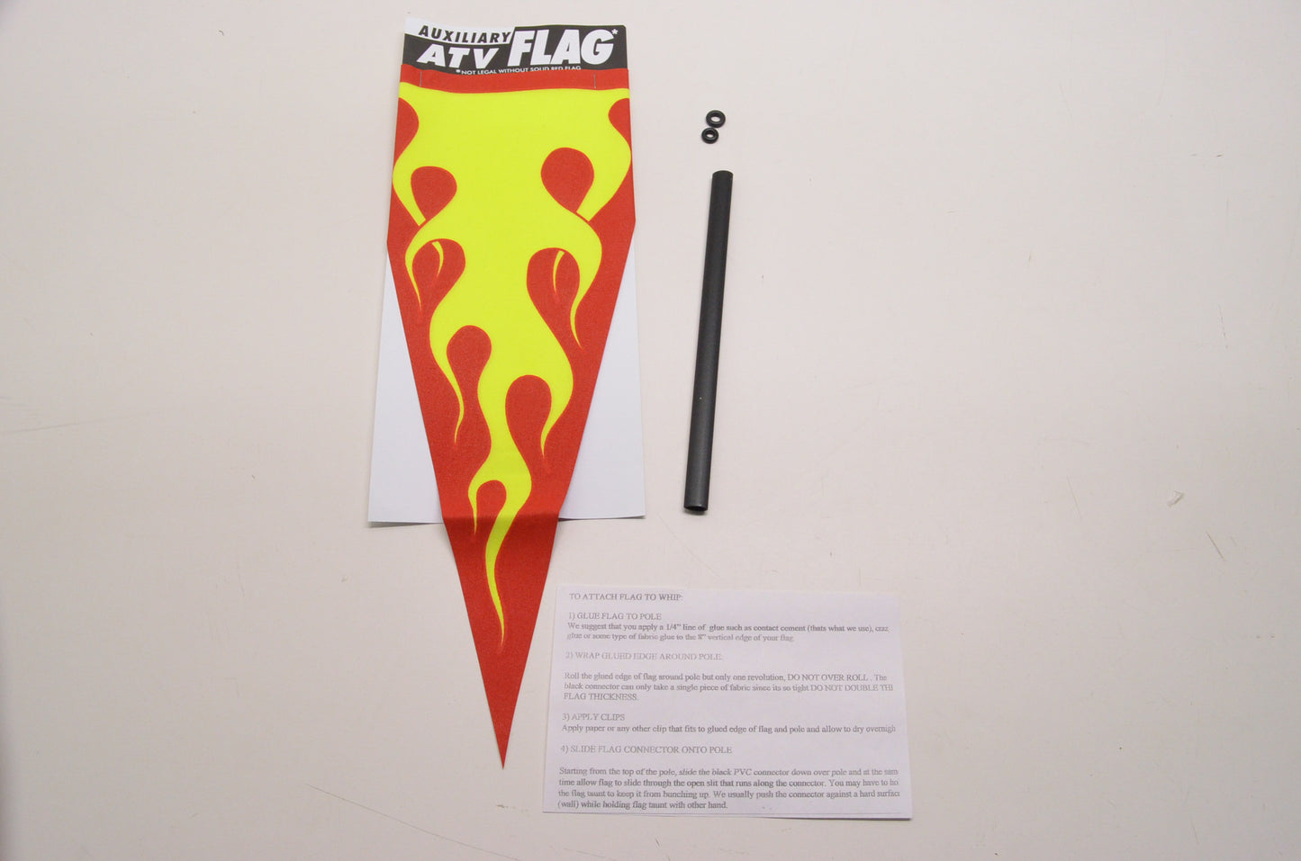 Glow in the Dark ATV Flag NOS