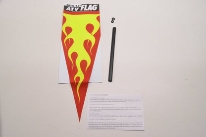 Glow in the Dark ATV Flag NOS