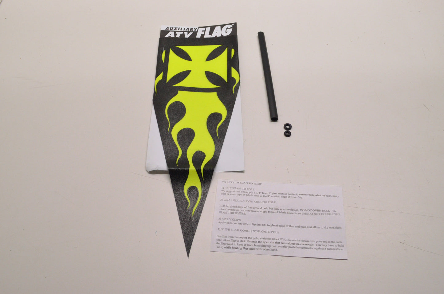 Auxiliary AFGIC Glow in the Dark ATV Flag NOS