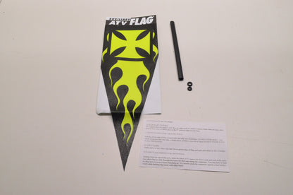Auxiliary AFGIC Glow in the Dark ATV Flag NOS