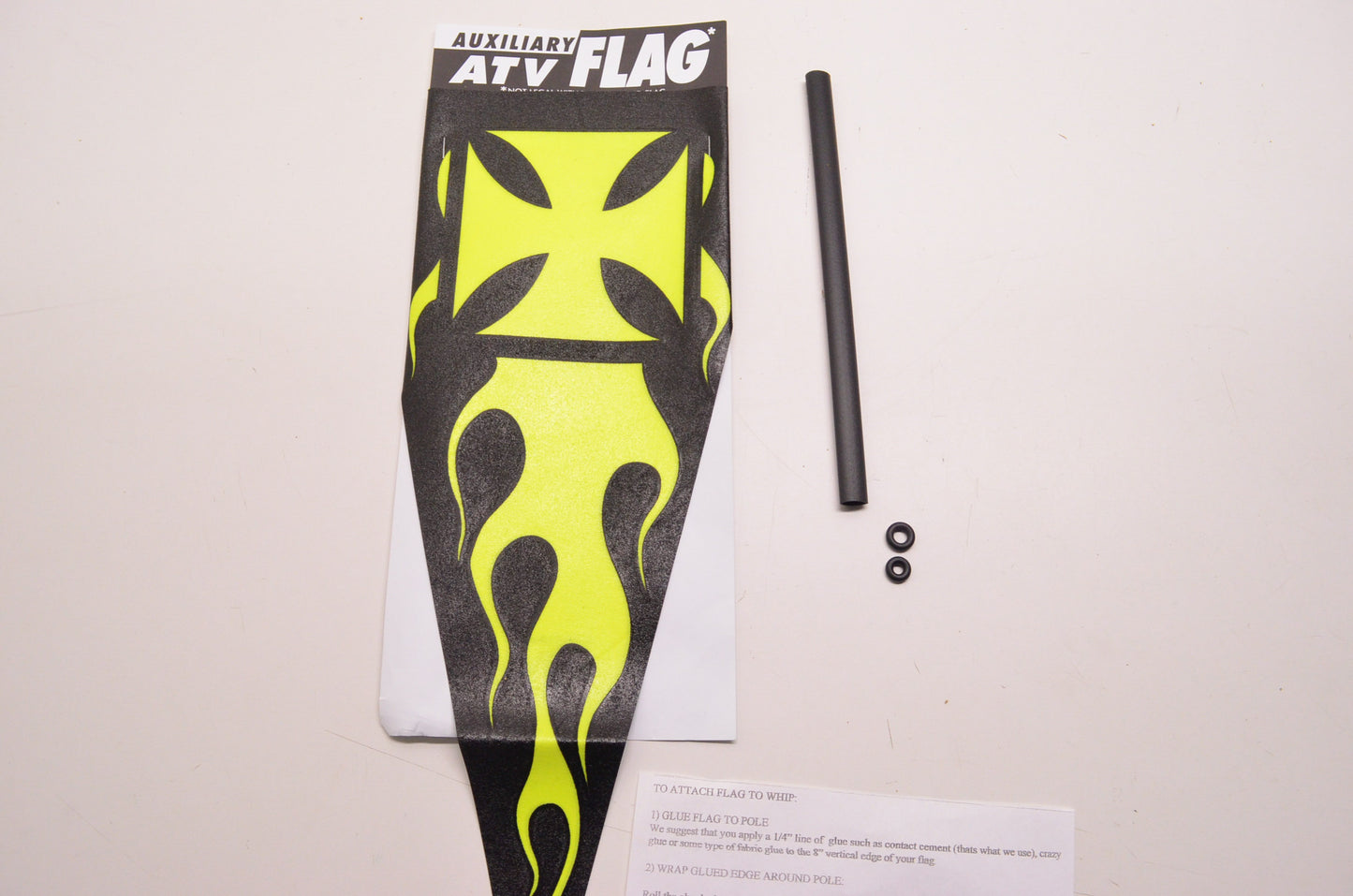 Auxiliary AFGIC Glow in the Dark ATV Flag NOS